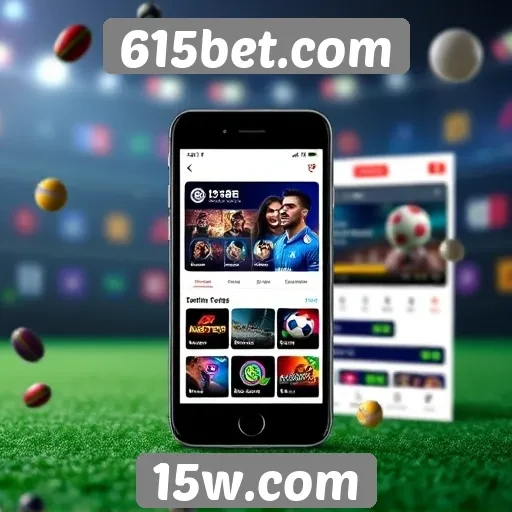 Acessibilidade do site 615bet.com em dispositivos móveis